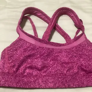 Lululemon Get Down Bra size 4 Rio Mist Pink Paradise Red Grape / Pink Paradise thumbnail 6