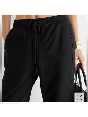 J.Crew Seaside Linen Blend Pant- Size Medium Tall thumbnail 3
