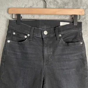 AYR Slim Straight Jeans Nox‎ Black Wash Size 25 Classic Minimalist Preppy Cotton thumbnail 6