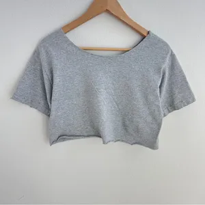 Diamond Supply Co. Gray Diamond Graphic Crop Top thumbnail 4