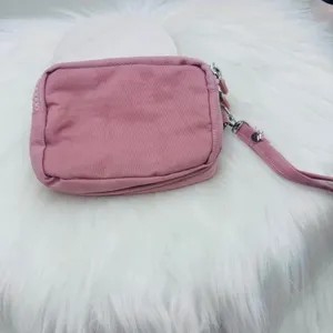 Cotton Candy Pink Small Wallet or Cosmetic Wristlet thumbnail 4