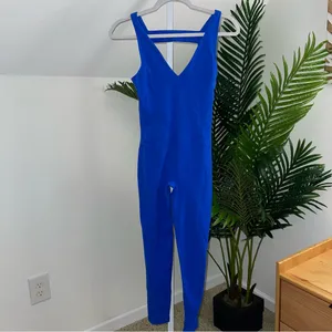 Free People Movement Never Better One-Piece Electric Cobalt size‎ Small thumbnail 7