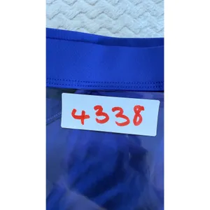 Nike Womens High Neck Racerback Sports Bra Royal Blue Large 445687-477445 thumbnail 6