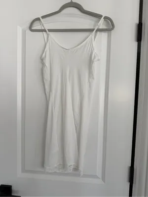 Skims Corded Lace Slip Dress thumbnail 5