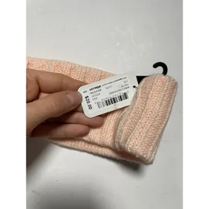 Adidas Headband Womens OSFA Pink Tint Linear Ribbed Knit Ear Warmer Athletic thumbnail 3