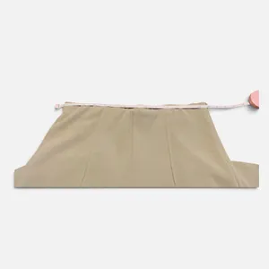 She + Sky Taupe Wide Leg Side Slit Trousers M thumbnail 2