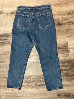 ABERCROMBIE & FITCH Curve Love The Ankle Straight Ultra High Rise Jeans thumbnail 4