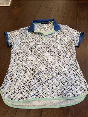 Ralph Lauren Golf Graphic Jersey Polo Shirt Size Medium - C4-091 thumbnail 3