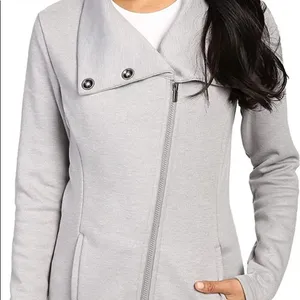 ✨Lucy Asymmetrical Zip Button Closure Yoga Jacket✨ Blue Size XS thumbnail 6