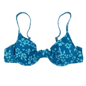 NWT Cupshe Moroccan Blue Underwire Bikini Set L Top M Bottom Floral M/L Swim NEW thumbnail 3