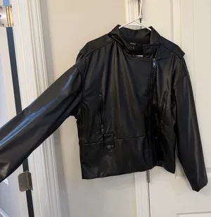 Leather Jacket Forever 21 thumbnail 1