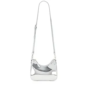 8 Other Reasons It Girl Shoulder Bag in Silver Womens Crossbody Purse thumbnail 5