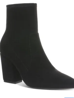 On 34th Women's Lydiaa Pointed-Toe Block-Heel Booties black size 7 thumbnail 1