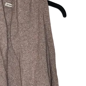 Old Navy Knit Sweater Vest Open Front Shrug Cardigan‎ Sleeveless Women Small Tan thumbnail 6