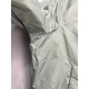 Ann Taylor Weekend Bomber Jacket Womens Medium Sage‎ Green Lightweight thumbnail 7