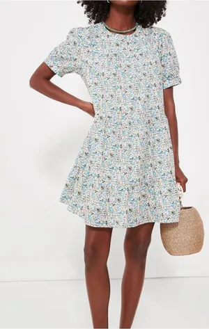 Tuckernuck Hyacinth‎ House Floral Quinn Babydoll Dress thumbnail 1
