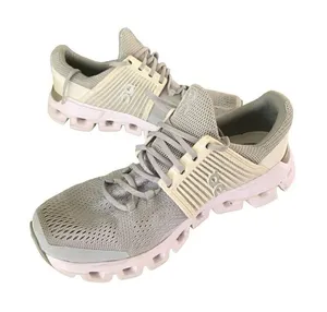 On Running Cloudswift sneaker shoes white grey women's size 8.5 thumbnail 1