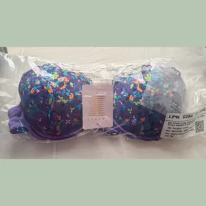 Savage X Fenty Steamy Floral Padded Lace Balconette Bra Purple Size 36C PURPLE ROYALE ROMANCE IN BLOOM Product Description Lush flowers are always a vibe! Our Steamy Floral Padded Lace Balconette Bra features a stretch lace body, satin straps, scalloped accents, and rose gold-tone hardware. Features Underwire padded balconette bra Stretch lace body Powermesh wing Straight neckline Stain straps at front body Rose gold-tone hardware Adjustable, supportive straps Hook-and-eye back closure Lace: 83% Nylon, 17% Elastane; Wing: 88% Nylon, 12% Elastane; Bottom Cup: 100% Polyester Hand wash cold, line dry Imported thumbnail 8