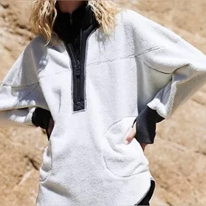 Free People REVERSIBLE Mountain Dreamin’ Fleece size Medium Large thumbnail 4