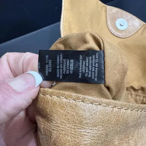 Fossil Boho Brown Leather Crossbody Bag Purse Key‎ Adjustable Vintage Y2K thumbnail 6