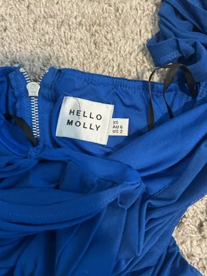 Hello Molly Royal Blue Homecoming Dress thumbnail 2