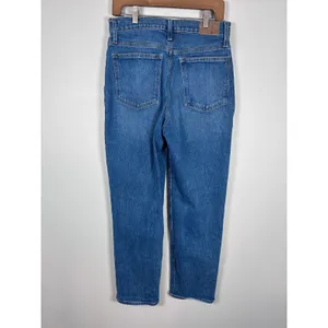 Madewell Perfect Vintage Straight Jean Women 29 Blue High Rise Classic Denim thumbnail 4