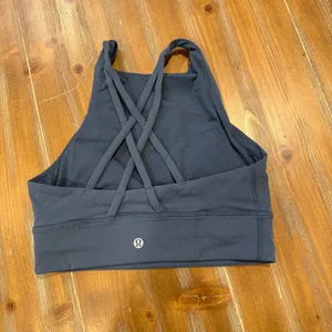 Lululemon Energy Sports Bra High Neck Long Line Size 6 thumbnail 2