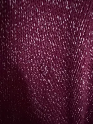 Women's Burgundy Turtleneck Sweater Red Size M thumbnail 4