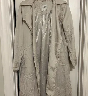 Abercrombie Women's Beige Trench Coat thumbnail 1