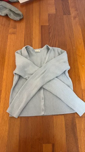 Brandy Melville Sweater Knit Blue thumbnail 3