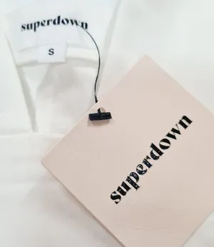 Superdown Eleanor Mini Dress in White Small thumbnail 6