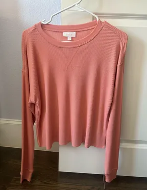 Target Waffle Knit Long Sleeve thumbnail 1