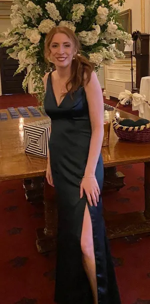 After Six NWT Evergreen Dark Green Bridesmaid Wedding Guest Prom Formal Dress 0 thumbnail 3