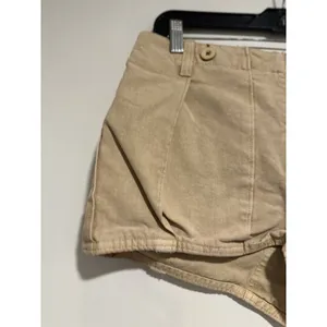 Free People All Yours Micro Shorts Sz:8 Light Brown utility-inspired cargo style thumbnail 8
