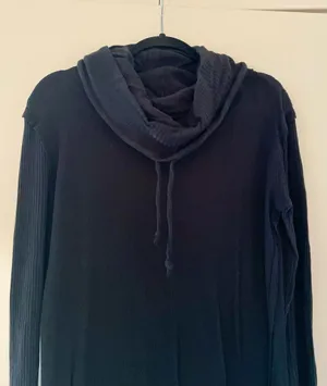 Free People Black Long Sleeve Top Medium Women’s thumbnail 3