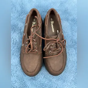 No Boundaries Women's Platform Boat Shoes‎ Brown NWOB Size 6 Y2K 90's thumbnail 2