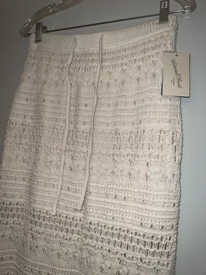 Universal Threads NWT Women's Openwork Midi Sweater Skirt Sz S ✨ thumbnail 5