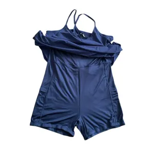 Crane‎ Exercise Dress XL Navy Blue Built-in Shorts Athleisure Tennis Pickleball thumbnail 6