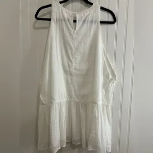 Free People women mini dress,White Sleeveless Size M thumbnail 10