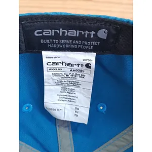 Carhartt Odessa Cap Hat Blue AH0289 Canvas Force FastDry Adjustable Unisex thumbnail 10