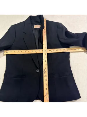 Vintage Pendleton Woolen Mills Black 100% Virgin Wool Single Button Blazer 10 thumbnail 3