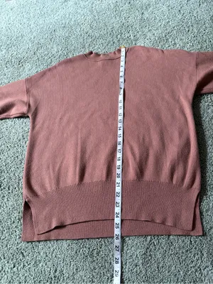 Abercrombie & Fitch Soft A & F Collection Sweater Brown/Rust Womens Size S thumbnail 3