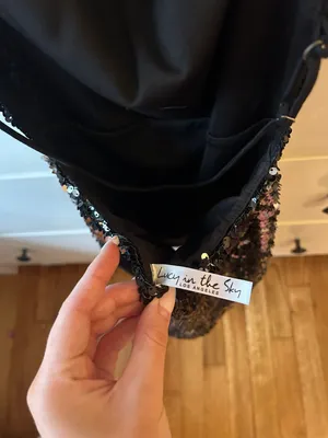 Black Sequin Dress thumbnail 3