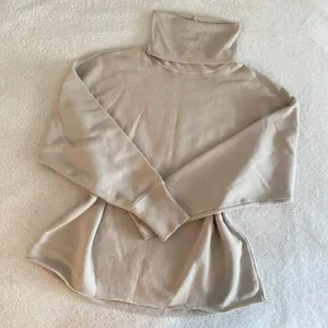 American Eagle Cream Tan Aero Turtleneck Sweater thumbnail 1