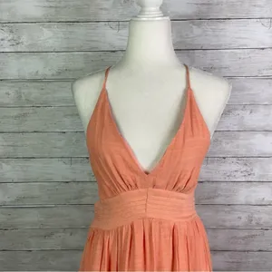 Hello Molly Love Never Stops Peach Dress thumbnail 5