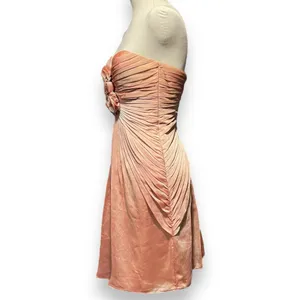 Bari Jay Style 400 Strapless Sweetheart Mini Dress Melon 2 thumbnail 3