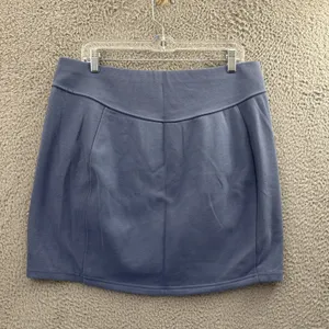 Lululemon Scuba High Rise Mini Skirt Oasis Blue Athletic Athleisure Women's‎ XL thumbnail 3