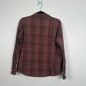 Woolrich‎ Button Up Plaid Flannel Shirt Sz M thumbnail 5