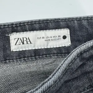Zara Relaxed Straight Leg‎ Black Jeans Size 4 thumbnail 8