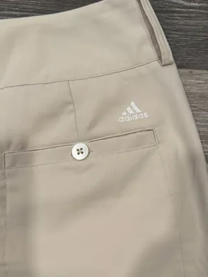Adidas Climalite Golf Shorts Women’s Beige Khaki Performance Bermuda Size 6 thumbnail 9